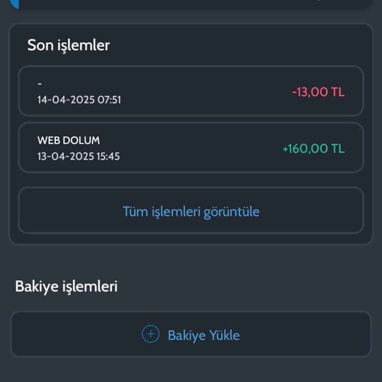 Adıyaman Minibüs Kartıma Yüklenen Bakiye Kayboldu