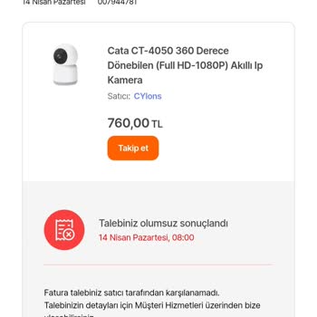 Hepsiburada'da Fatura Sorunu Ve Güven Kaybı