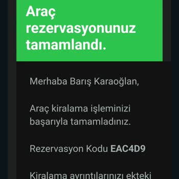 Resmi Belgeyi Tanımayan Araç Kiralama Firması Mağduriyeti