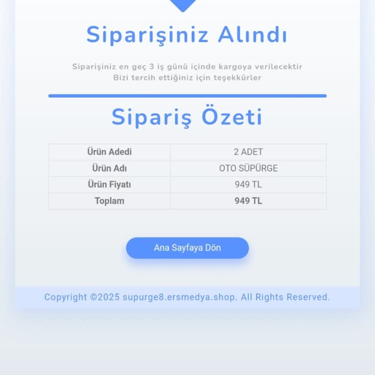Yanıltıcı Reklamla Satılan Mini Süpürge Hayal Kırıklığı