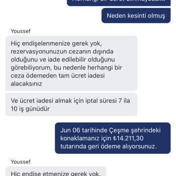 Hotele.com'dan Fazla Ücret Alımı Ve İade Sorunu