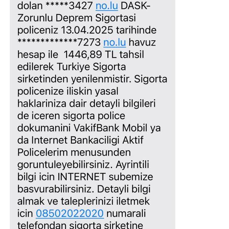 İzinsiz Poliçe Yenileme Ve Ulaşılamayan Müşteri Hizmetleri