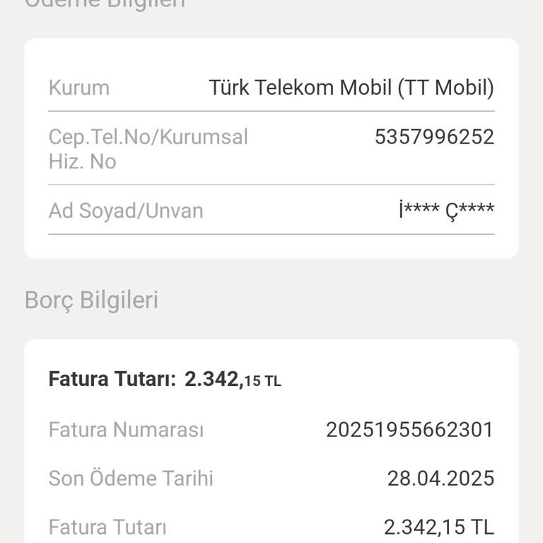 Yanlış Fatura Şoku: Beklenenin Üzerinde Borç