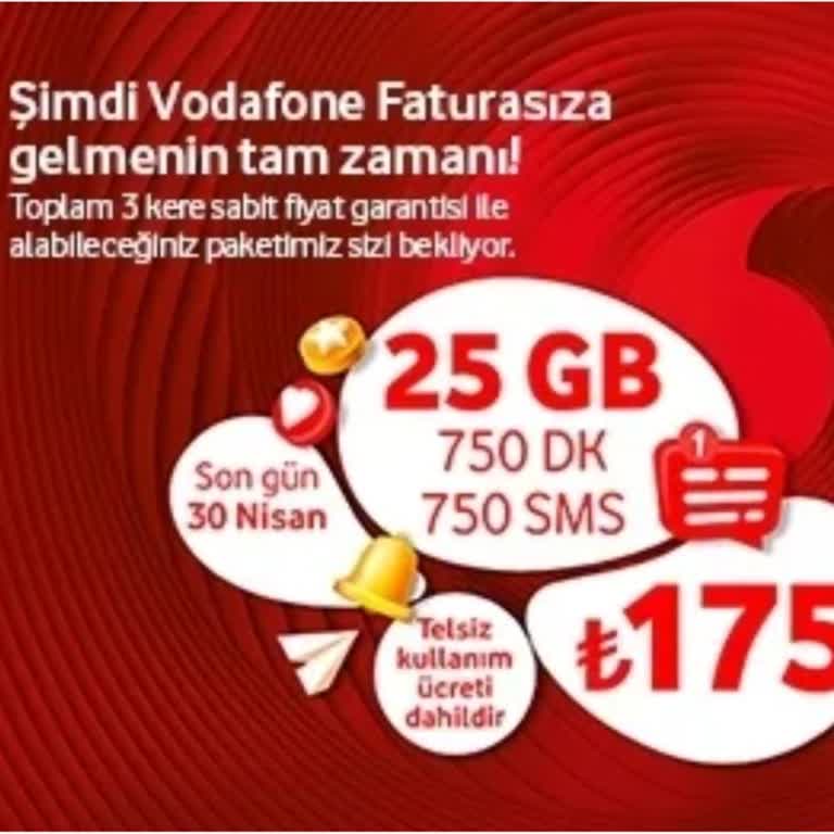 Vodafone Tarifesi: Beklentilerin Altında Kalan Hizmet
