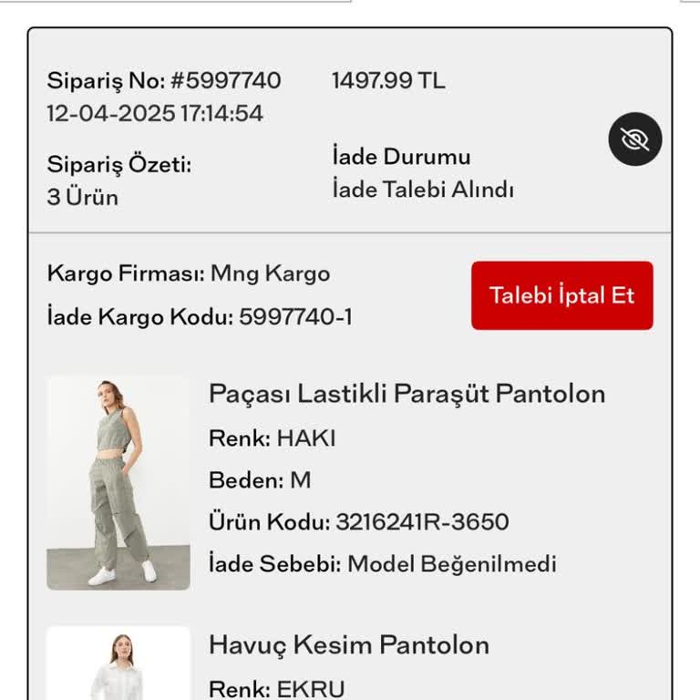 Yanlış Kargo Bilgisi Ve İade Sürecinde Mağduriyet