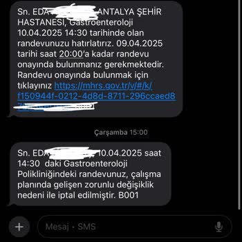 Randevu İptali Ve Yetersiz Yönlendirme Sorunu
