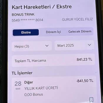 Yüksek Kart Aidatı Şikayeti: Garanti Bankası'ndan Beklenmedik Kesinti