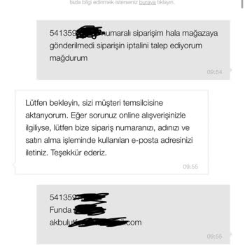 Zara Teslimat Sorunu Ve İade Zorluğu