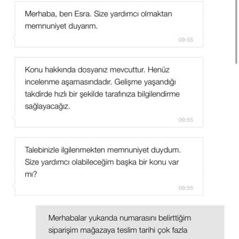 Zara Teslimat Sorunu Ve İade Zorluğu