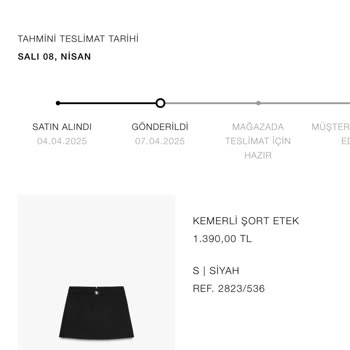 Zara Teslimat Sorunu Ve İade Zorluğu