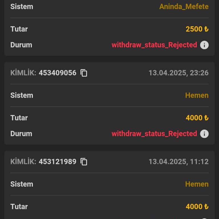 Betmoney'de Para Çekim Sorunu Ve Yetersiz Müşteri Hizmeti
