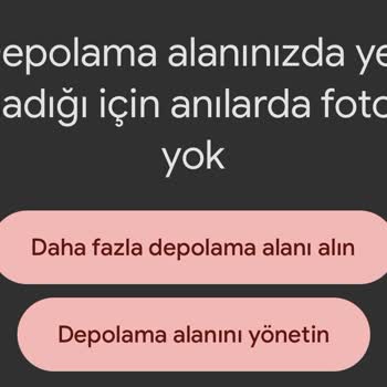 Google Fotoğraflar'da Depolama Sorunu Ve Yanlış Ücretlendirme