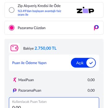 Pazarama Cüzdan'da İade Sorunu Ve Pay-Pay-80 Hatası