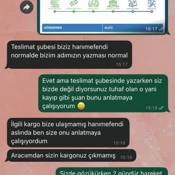 Kayıp Kargo Kabusu: Teslimat Şubesi İle İletişim Sorunu