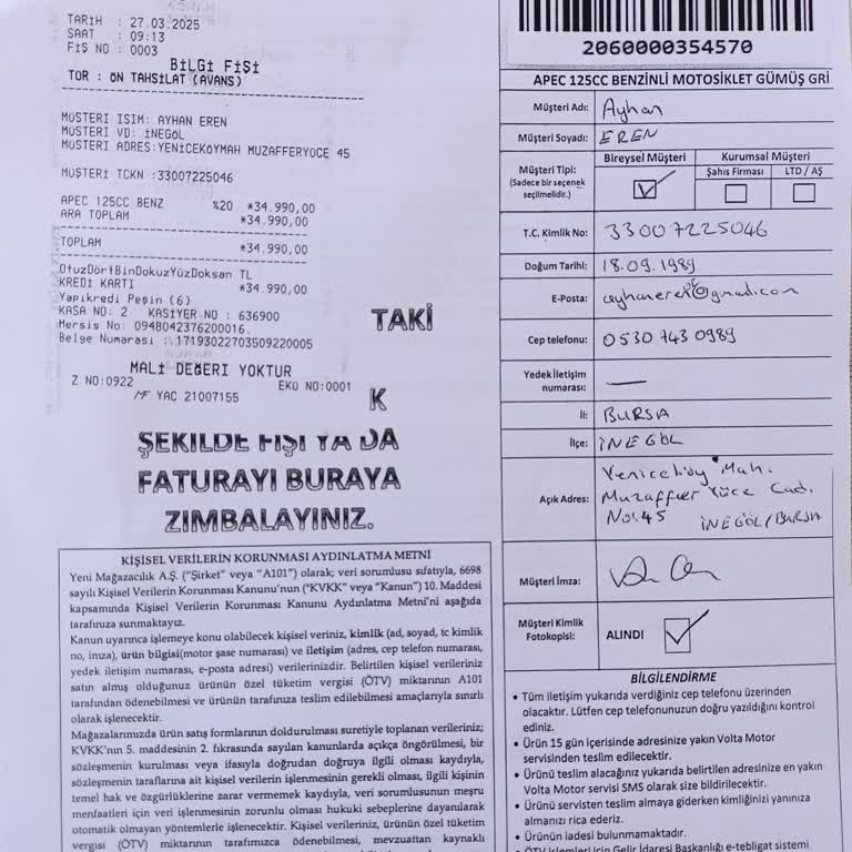 A101'de Teslimat Krizi: Motosiklet Siparişim Nerede?