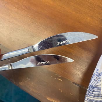 Schafer Çatal Bıçak Setinde Erken Çizilme Sorunu