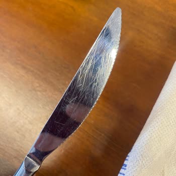 Schafer Çatal Bıçak Setinde Erken Çizilme Sorunu