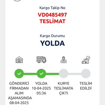 Yanlış Varış Şubesi Ve Belirsiz Kargo Durumu