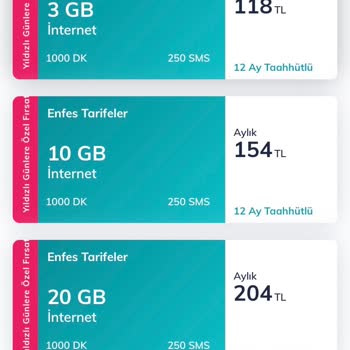 Türk Telekom'un Tarife Farklılığına Anlam Veremiyorum