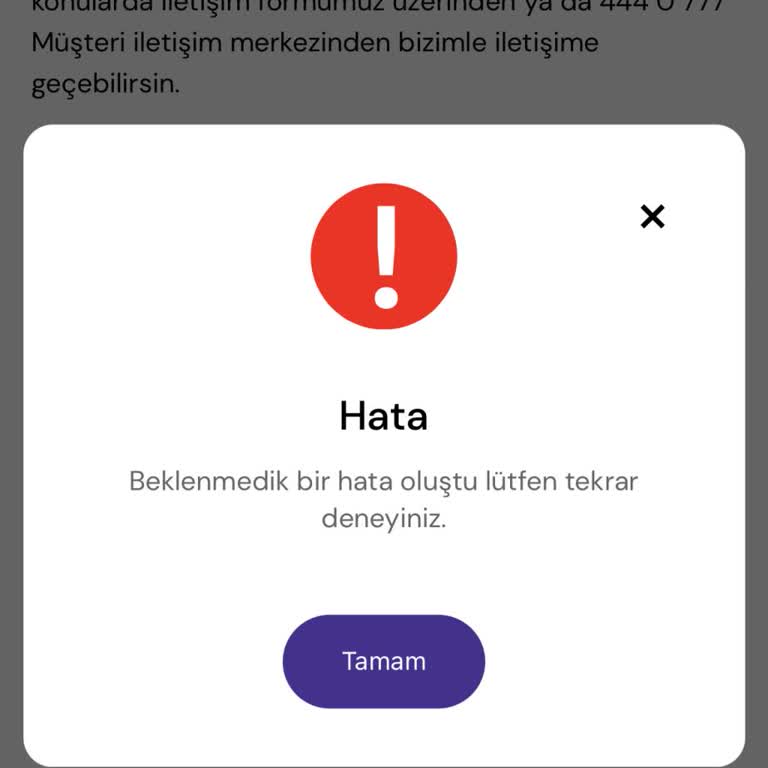 Sürekli Hatalar Ve Yetersiz Müşteri Hizmetleri