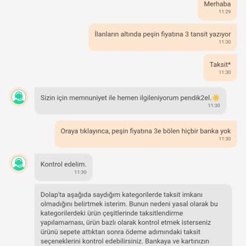 Dolap Uygulamasında Yanıltıcı Taksit Seçenekleri