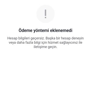 Papara Hesabımı TikTok'a Ekleyemiyorum