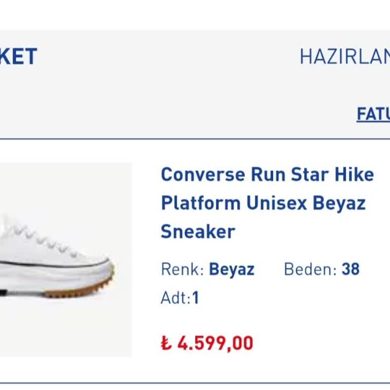 Intersport Sipariş Verdim, Ayakkabılar Yarım Geldi!