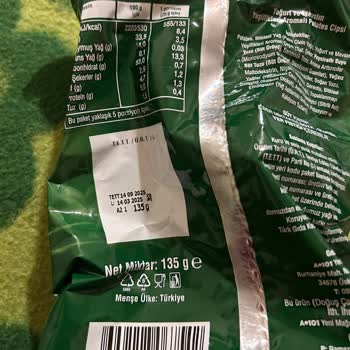 A101 Samba Cips İçerisinden Yabancı Madde Çıktı!