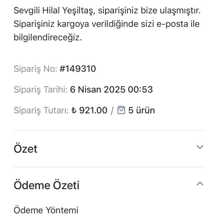 Sipariş İptali Ve İletişim Sorunlarıyla Dolanan Müşteri Deneyimi