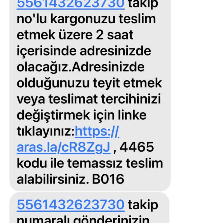 Aras Kargo Zümrütevler Şubesi Teslimat Sorunu