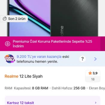 Hepsiburada'nın Sıfır Faizle Aldığım Krediyi İptal Etmesi