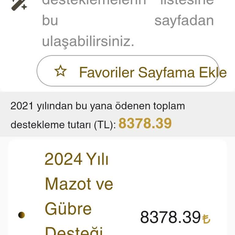 Mazot Ve Gübre Desteği Halen Hesapta Yok!
