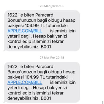 Yanlış SMS Bildirimleri Ve Hesap Güvenliği Sorunu