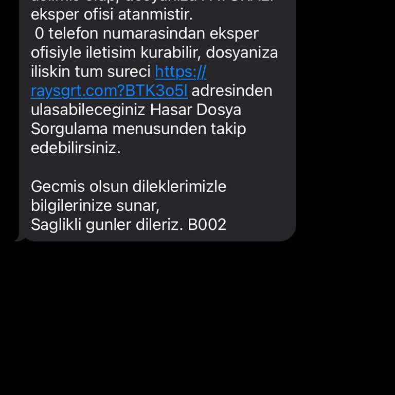 Yanlış SMS Gönderimi Ve Hatalı Bilgilendirme