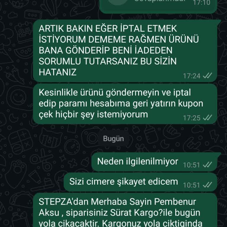 İlgisizlik Ve Dayatma: Paramı Geri İstiyorum!