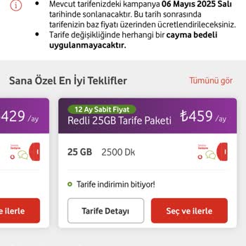 Vodafone Fiyat Artışındaki Adaletsizlik Ve Hayal Kırıklığı!