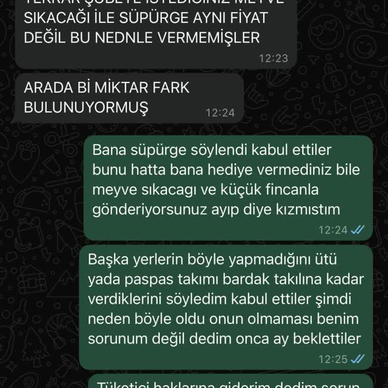 Eksik Hediye Ve Yanıltıcı Bilgilendirme