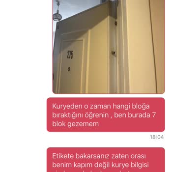 Yanlış Blokta Teslim Edilen Sipariş Ve Yetersiz Çözüm