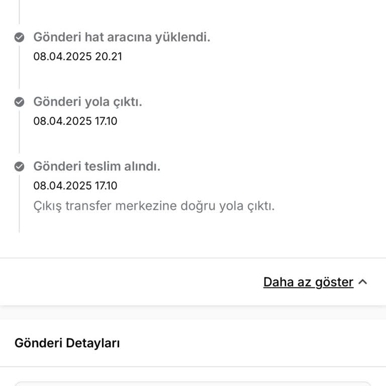 Kargo Firmasının İletişim Ve Teslimat Sorunları
