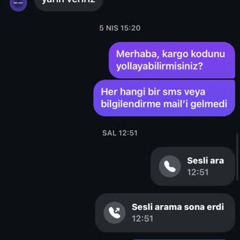Kargoya Verilmeyen Ürün Ve İade Sorunu