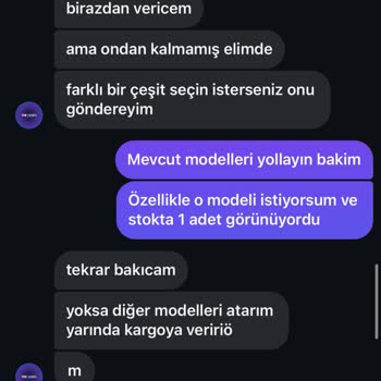 Kargoya Verilmeyen Ürün Ve İade Sorunu