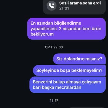 Kargoya Verilmeyen Ürün Ve İade Sorunu