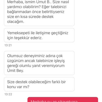 Eksik Ürünler Ve Canlı Destek Sorunu