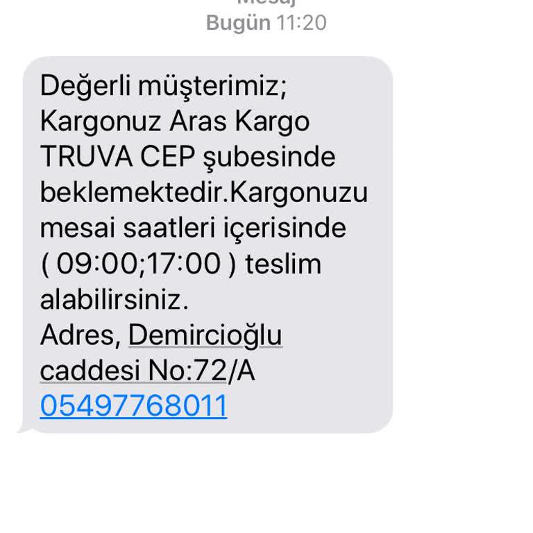 Teslimat Adresi Sorunu: Trendyol Ve Aras Kargo Uyumsuzluğu