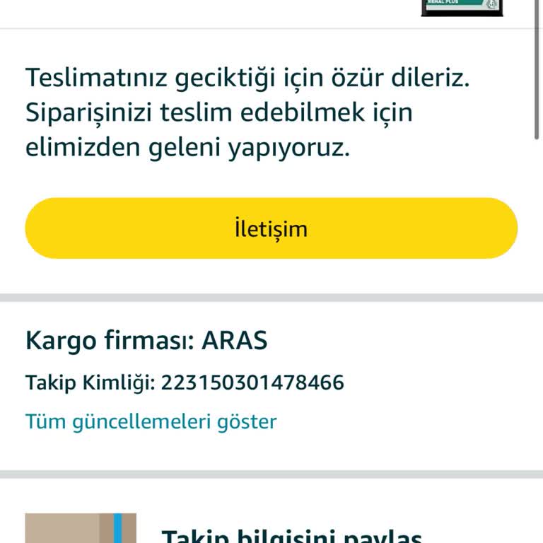 Teslim Edilmeyen Sipariş Ve Çözüm Bulunamayan Müşteri Hizmetleri