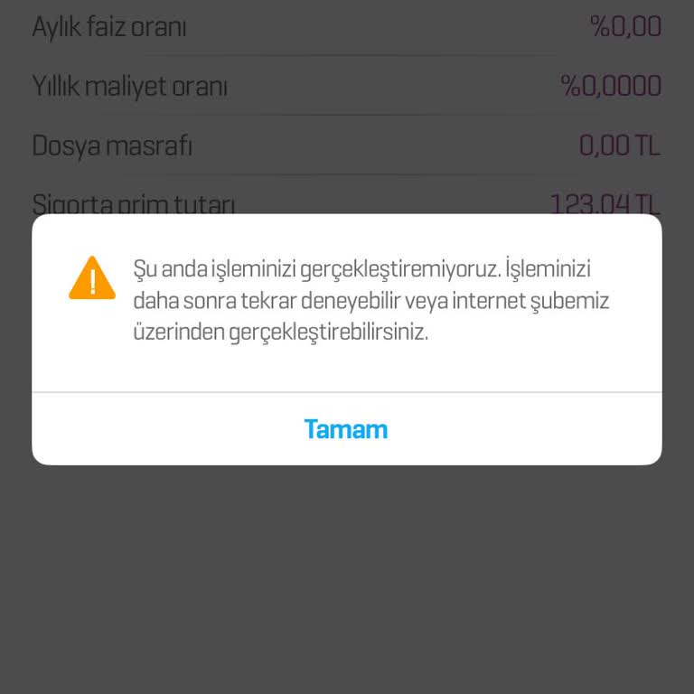 Enpara'da Kredi Başvuru Sorunu