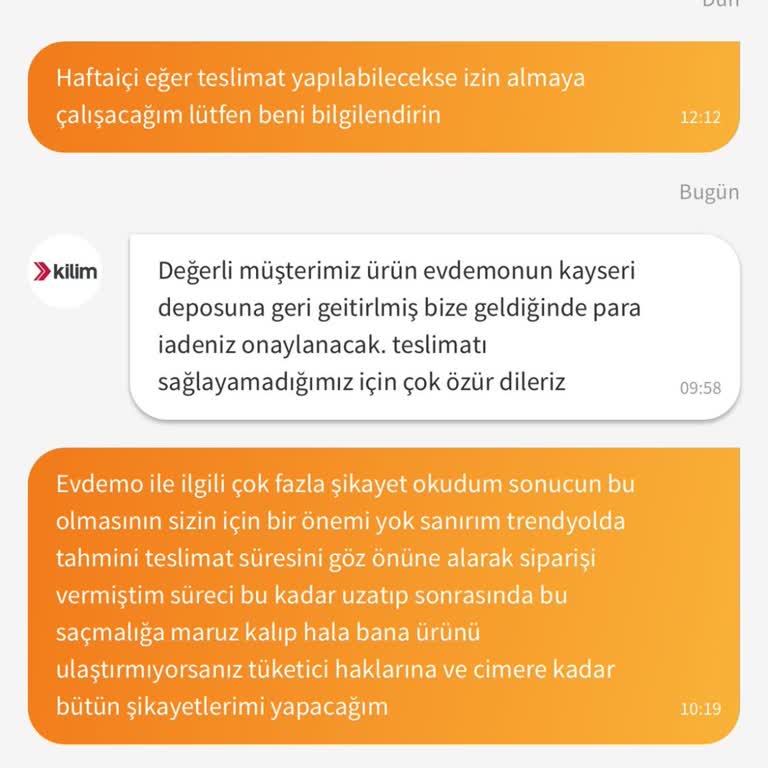 Teslimat Krizi: Bayramda Kanepe Mağduriyeti