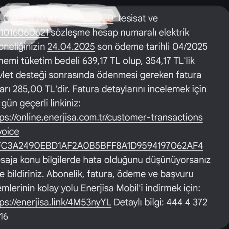 Elektrik Faturasındaki Ani Artışa Tepki