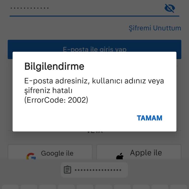 Yanlışlıkla Engellenen Telefon Numarası Nedeniyle Hesaba Erişim Sorunu