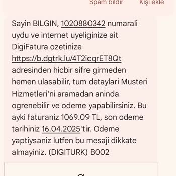 Digiturk Hizmetinde Sürekli Kopmalar Ve Haksız Fatura Ücreti